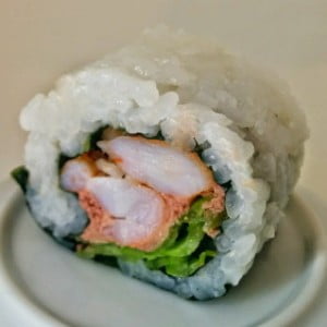 PLS Roll: Pate, lettuce & shrimp