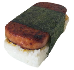 Spam Musubi sushi